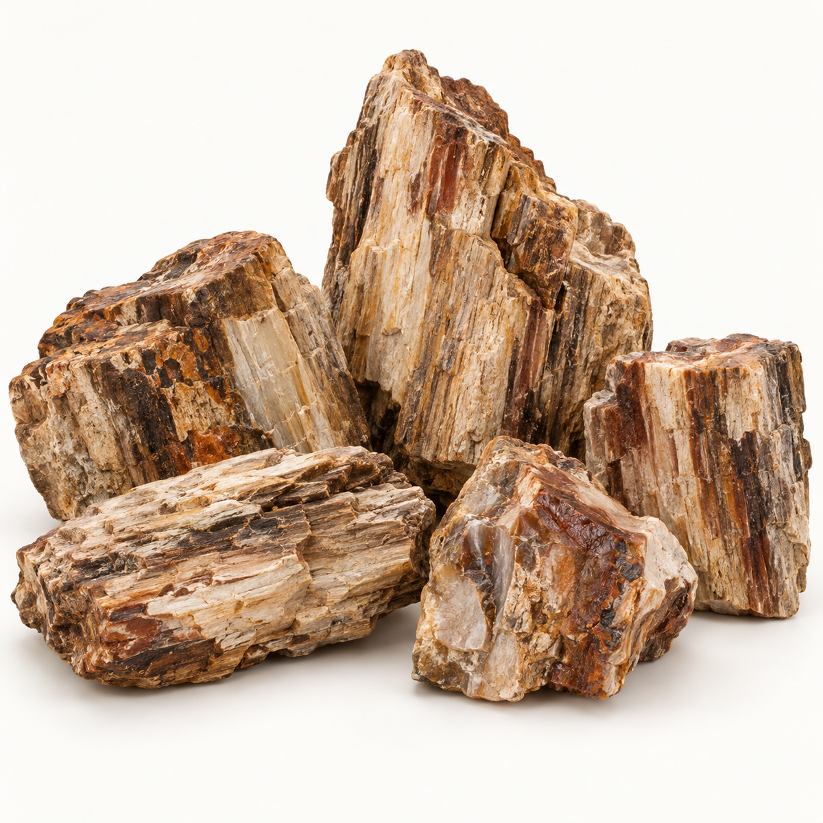 Petrified Wood Fossil Stone for aquarium aquascaping