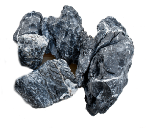 Black Seiryu Stone for aquarium aquascaping