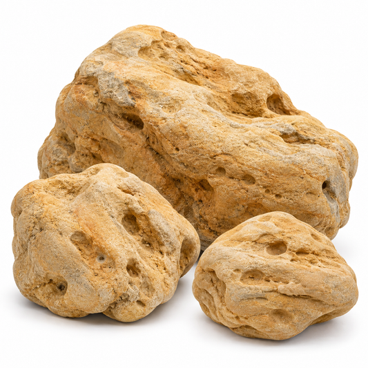 Gobi Desert Stone for aquarium aquascaping — representative AI-generated image; natural pieces vary